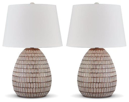 Darrich Lamp Set - Holmwood's Furniture & Design Center (Somersworth, NH)