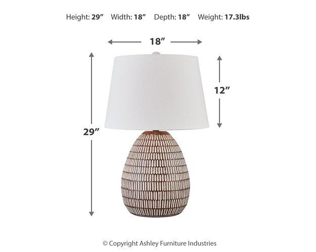 Darrich Lamp Set - Holmwood's Furniture & Design Center (Somersworth, NH)