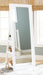 Evesen Floor Standing Mirror/Storage - Holmwood's Furniture & Design Center (Somersworth, NH)