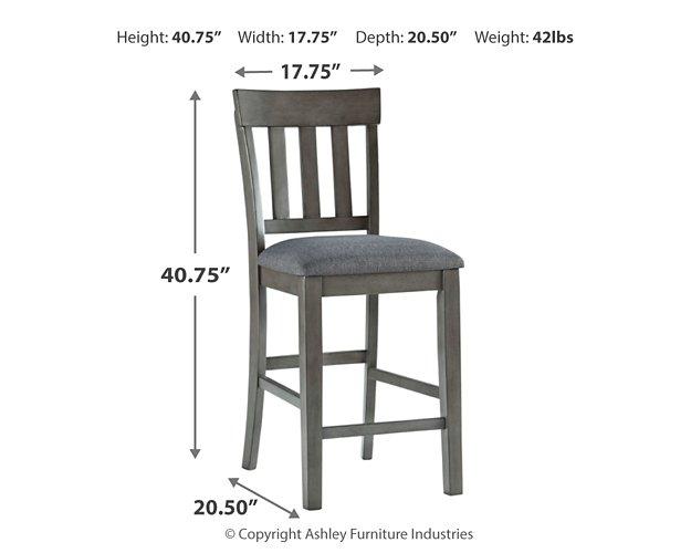 Hallanden Counter Height Dining Room Set - Holmwood's Furniture & Design Center (Somersworth, NH)