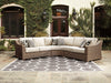 Beachcroft Outdoor Seating Set - Holmwood's Furniture & Design Center (Somersworth, NH)