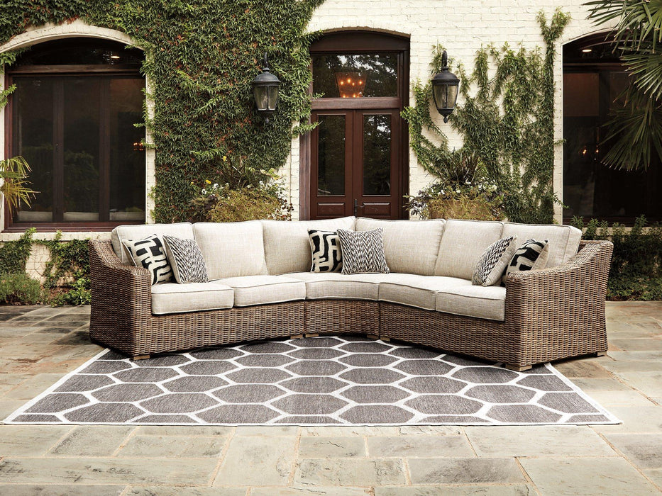 Beachcroft Outdoor Seating Set - Holmwood's Furniture & Design Center (Somersworth, NH)