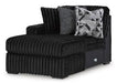 Midnight-Madness Sectional Sofa with Chaise - Holmwood's Furniture & Design Center (Somersworth, NH)