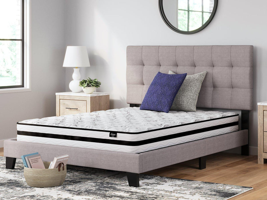 8 Inch Chime Innerspring Mattress Set - Holmwood's Furniture & Design Center (Somersworth, NH)