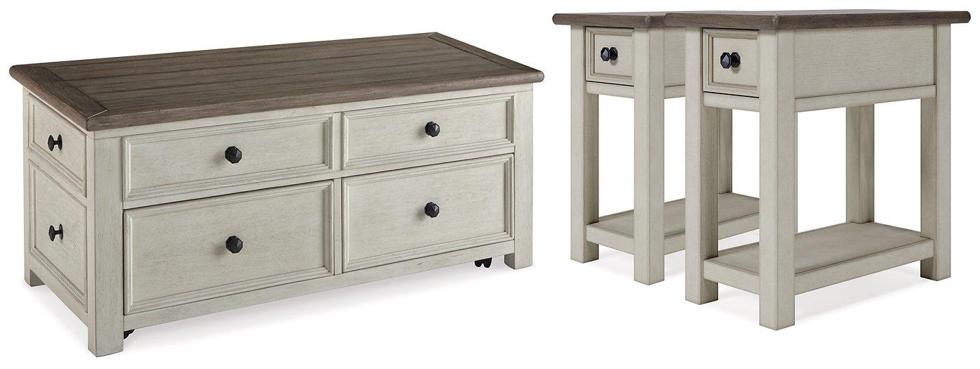Bolanburg Occasional Table Set - Holmwood's Furniture & Design Center (Somersworth, NH)