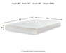 Chime 8 Inch Memory Foam Mattress in a Box - Holmwood's Furniture & Design Center (Somersworth, NH)