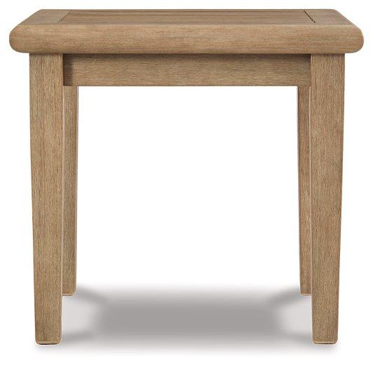 Gerianne Outdoor Occasional Table Set - Holmwood's Furniture & Design Center (Somersworth, NH)