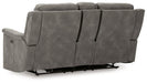 Next-Gen DuraPella Power Reclining Loveseat with Console - Holmwood's Furniture & Design Center (Somersworth, NH)