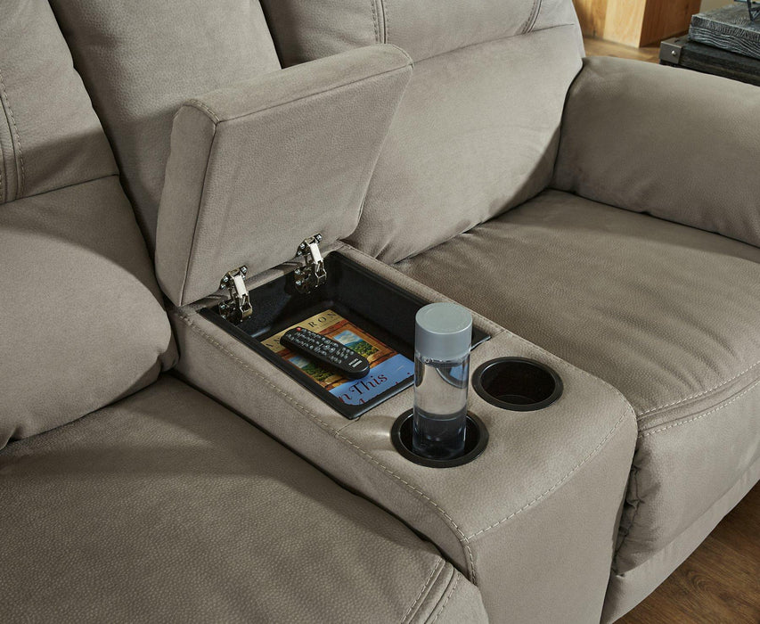 Next-Gen Gaucho Power Reclining Loveseat with Console - Holmwood's Furniture & Design Center (Somersworth, NH)