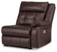 Punch Up Power Reclining Sectional Loveseat with Console - Holmwood's Furniture & Design Center (Somersworth, NH)