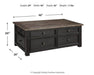 Tyler Creek Table Set - Holmwood's Furniture & Design Center (Somersworth, NH)