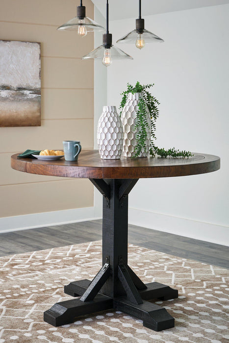 Valebeck Counter Height Dining Table - Holmwood's Furniture & Design Center (Somersworth, NH)