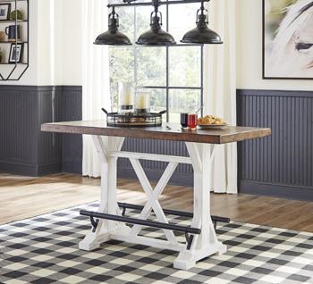 Valebeck Counter Height Dining Table - Holmwood's Furniture & Design Center (Somersworth, NH)