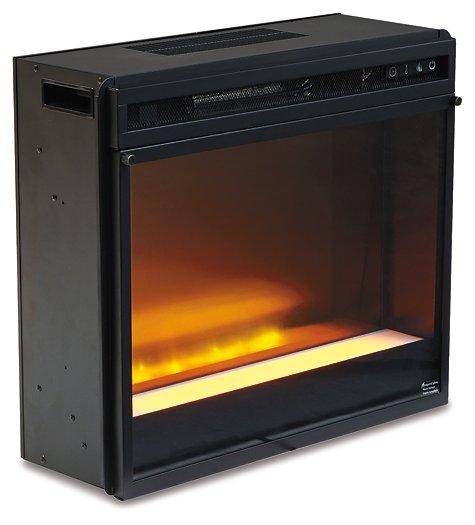 Wildenauer 76" TV Stand with Electric Fireplace - Holmwood's Furniture & Design Center (Somersworth, NH)