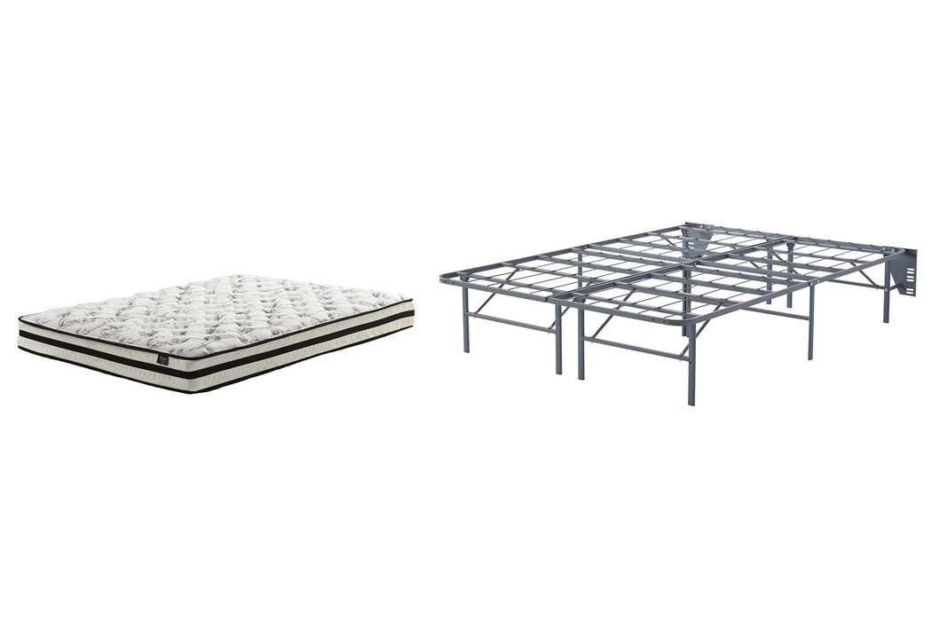 8 Inch Chime Innerspring Mattress Set - Holmwood's Furniture & Design Center (Somersworth, NH)