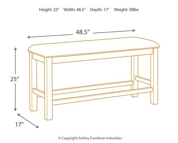 Moriville Counter Height Dining Set - Holmwood's Furniture & Design Center (Somersworth, NH)