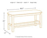 Moriville Counter Height Dining Set - Holmwood's Furniture & Design Center (Somersworth, NH)