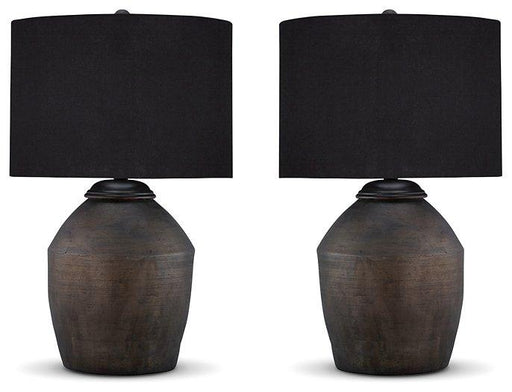 Naareman Lamp Set - Holmwood's Furniture & Design Center (Somersworth, NH)