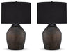 Naareman Lamp Set - Holmwood's Furniture & Design Center (Somersworth, NH)