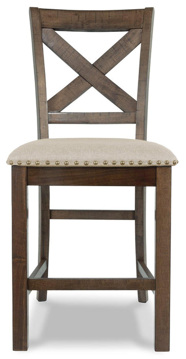 Moriville Counter Height Dining Set - Holmwood's Furniture & Design Center (Somersworth, NH)