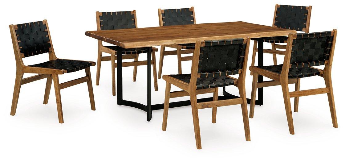 Fortmaine Dining Package - Holmwood's Furniture & Design Center (Somersworth, NH)