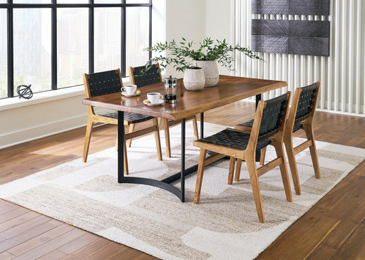 Fortmaine Dining Package - Holmwood's Furniture & Design Center (Somersworth, NH)