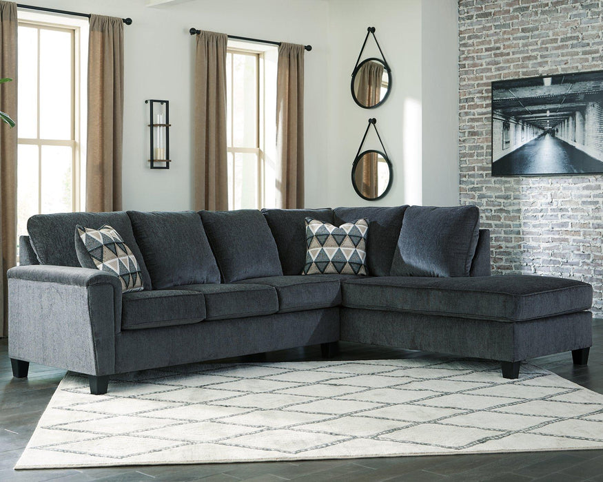 Abinger 2-Piece Sectional with Chaise - Holmwood's Furniture & Design Center (Somersworth, NH)