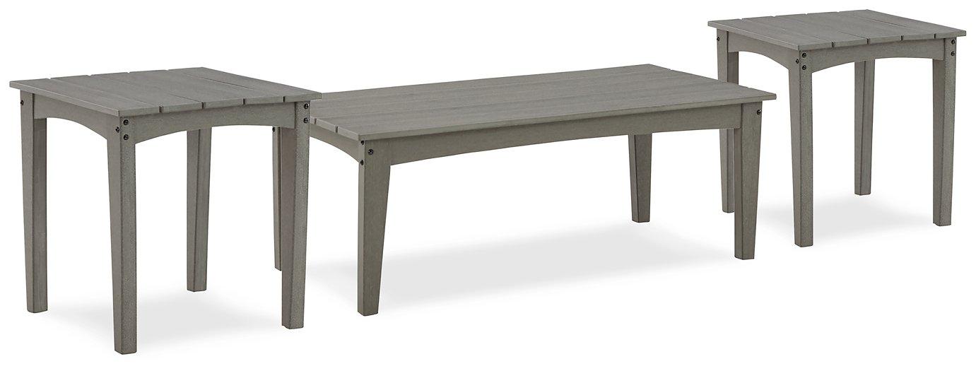 Visola Outdoor Occasional Table Set - Holmwood's Furniture & Design Center (Somersworth, NH)