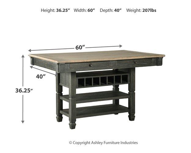 Tyler Creek Counter Height Dining Set - Holmwood's Furniture & Design Center (Somersworth, NH)