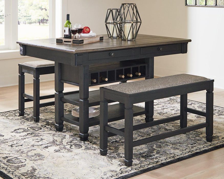 Tyler Creek Counter Height Dining Set - Holmwood's Furniture & Design Center (Somersworth, NH)