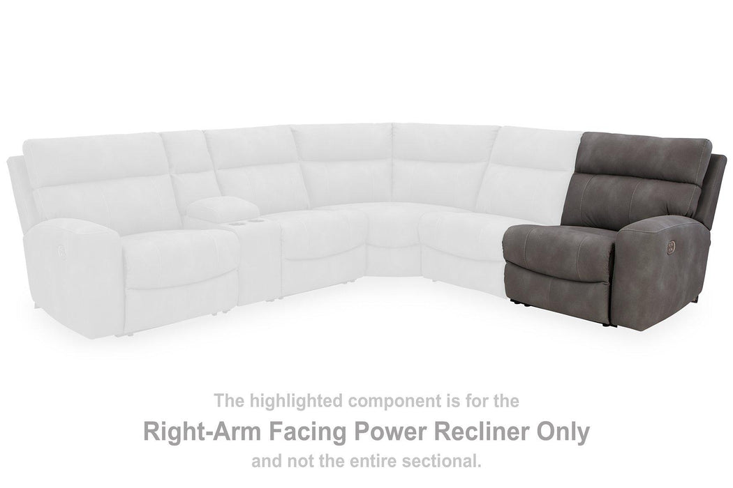 Next-Gen DuraPella Power Reclining Sectional - Holmwood's Furniture & Design Center (Somersworth, NH)