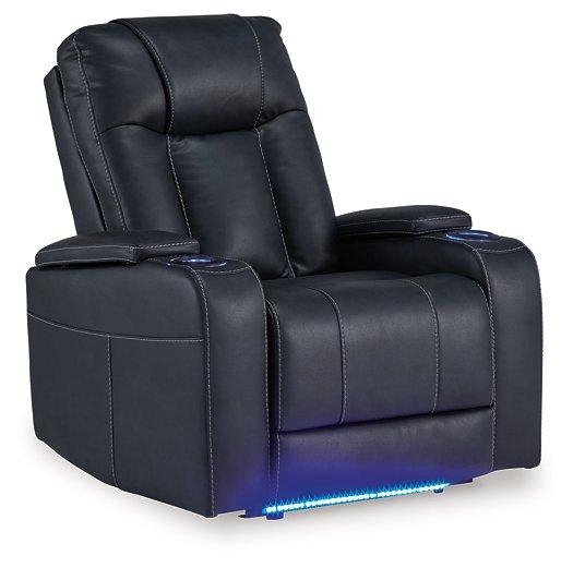 Feazada Power Recliner - Holmwood's Furniture & Design Center (Somersworth, NH)