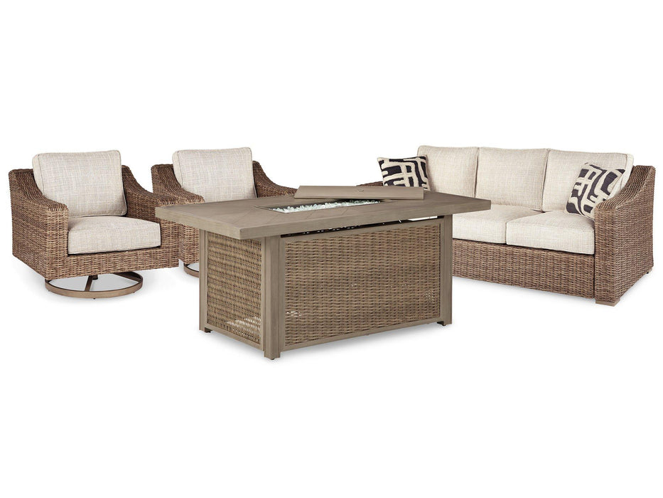 Beachcroft Outdoor Seating Set - Holmwood's Furniture & Design Center (Somersworth, NH)