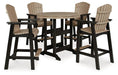 Fairen Trail Outdoor Dining Set - Holmwood's Furniture & Design Center (Somersworth, NH)