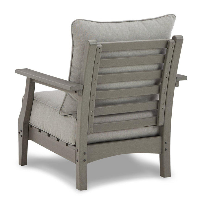 Visola Outdoor Sofa and Loveseat Set - Holmwood's Furniture & Design Center (Somersworth, NH)