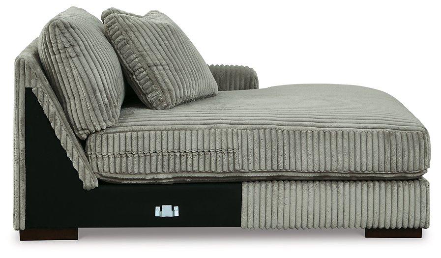 Lindyn Sectional with Double Chaise - Holmwood's Furniture & Design Center (Somersworth, NH)
