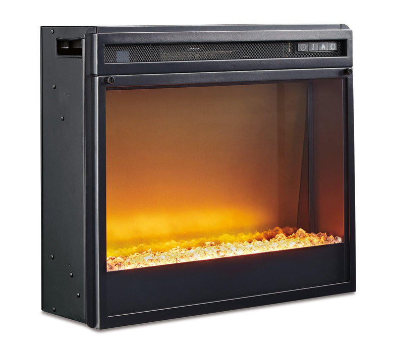 Wildenauer 76" TV Stand with Electric Fireplace - Holmwood's Furniture & Design Center (Somersworth, NH)