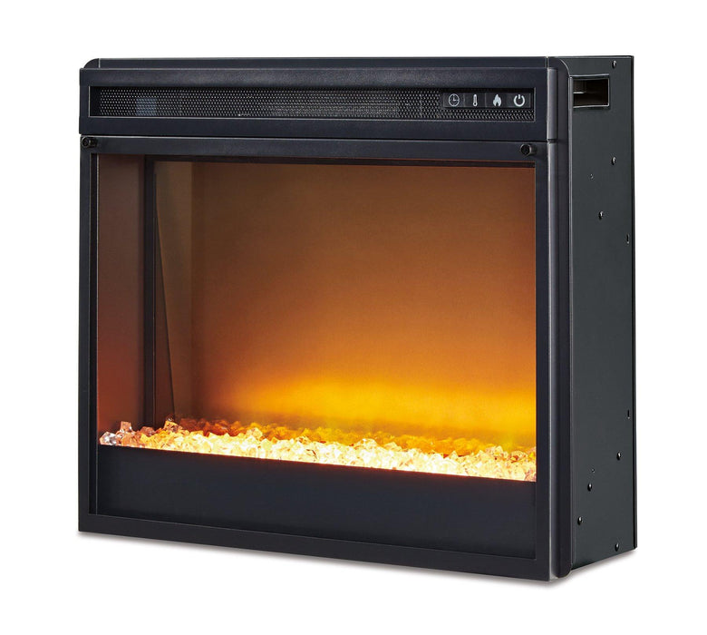 Wildenauer 76" TV Stand with Electric Fireplace - Holmwood's Furniture & Design Center (Somersworth, NH)