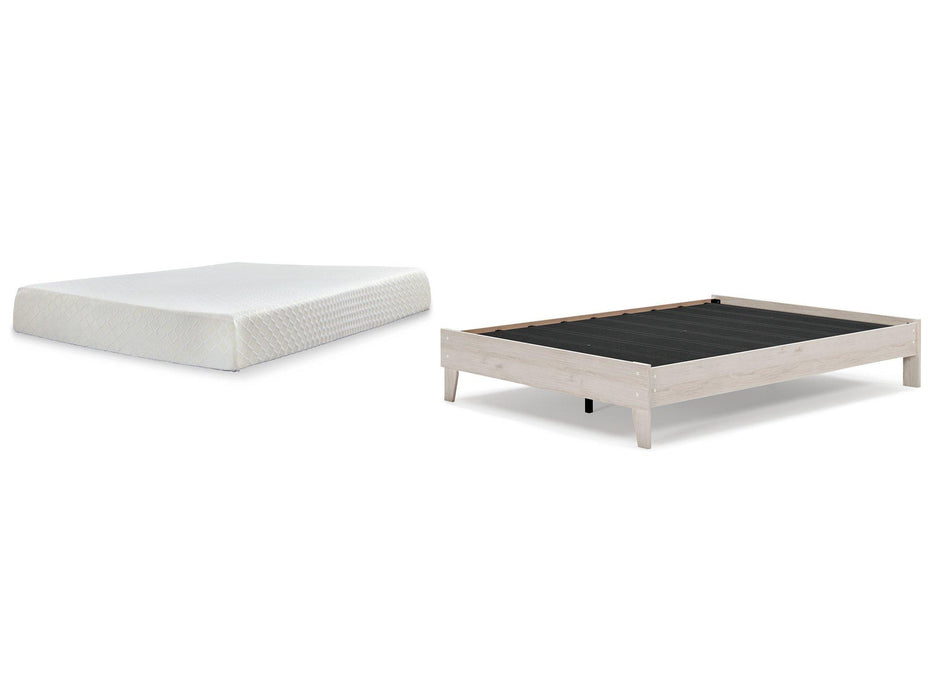Socalle Bed and Mattress Set - Holmwood's Furniture & Design Center (Somersworth, NH)