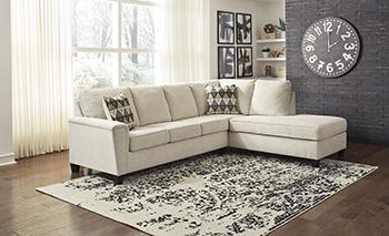 Abinger 2-Piece Sectional with Chaise - Holmwood's Furniture & Design Center (Somersworth, NH)