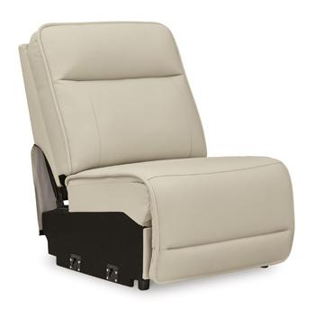 Double Deal Reclining Sectional with Console - Holmwood's Furniture & Design Center (Somersworth, NH)