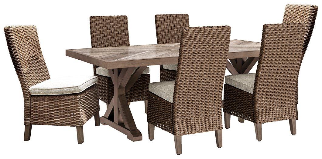 Beachcroft Outdoor Dining Set - Holmwood's Furniture & Design Center (Somersworth, NH)