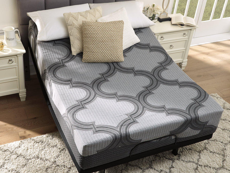 12 Inch Ashley Hybrid Mattress Set - Holmwood's Furniture & Design Center (Somersworth, NH)