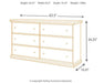 Maribel Dresser and Mirror - Holmwood's Furniture & Design Center (Somersworth, NH)