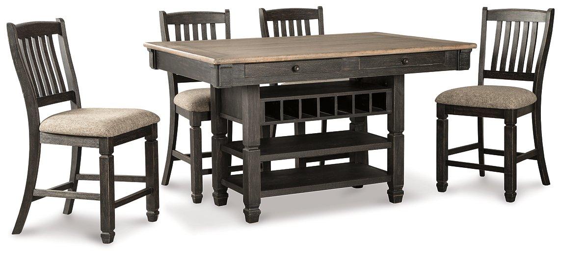 Tyler Creek Counter Height Dining Set - Holmwood's Furniture & Design Center (Somersworth, NH)