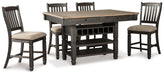 Tyler Creek Counter Height Dining Set - Holmwood's Furniture & Design Center (Somersworth, NH)