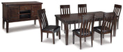 Haddigan Dining Set - Holmwood's Furniture & Design Center (Somersworth, NH)