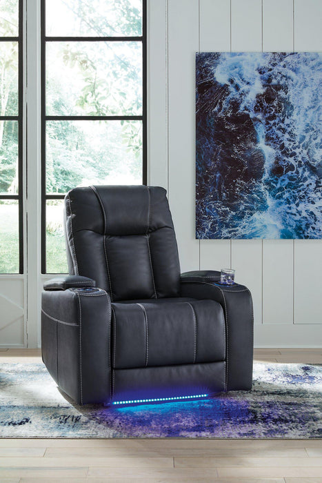 Feazada Power Recliner - Holmwood's Furniture & Design Center (Somersworth, NH)