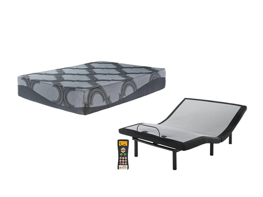 12 Inch Ashley Hybrid Mattress Set - Holmwood's Furniture & Design Center (Somersworth, NH)