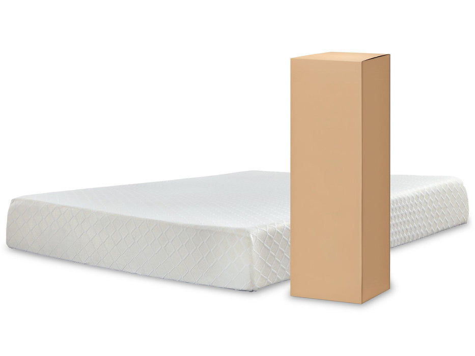 10 Inch Chime Memory Foam Mattress Set - Holmwood's Furniture & Design Center (Somersworth, NH)